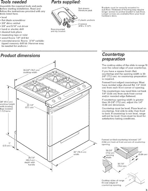gas stove guide